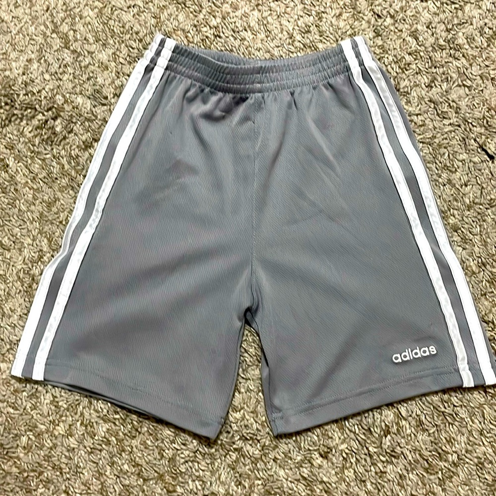 Gray Adidas shorts